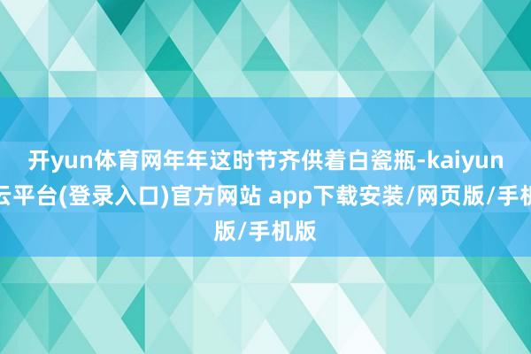 开yun体育网年年这时节齐供着白瓷瓶-kaiyun开云平台(登录入口)官方网站 app下载安装/网页版/手机版